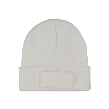 Gorro reciclado con parche y forro Thinsulate™