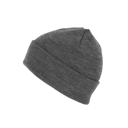 Gorro punto reciclado con dobladillo
