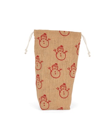 Bottle carrier with Christmas patterns 2