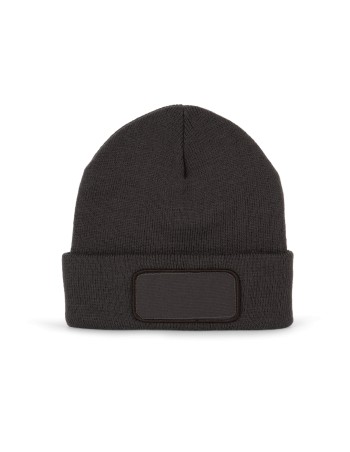 Beanie with patch and Thinsulate lining 2