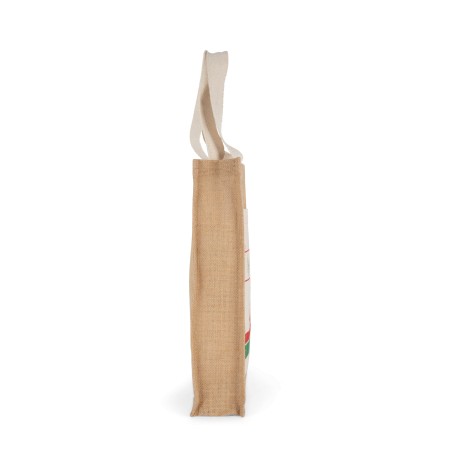 Shopping bag with Christmas patterns