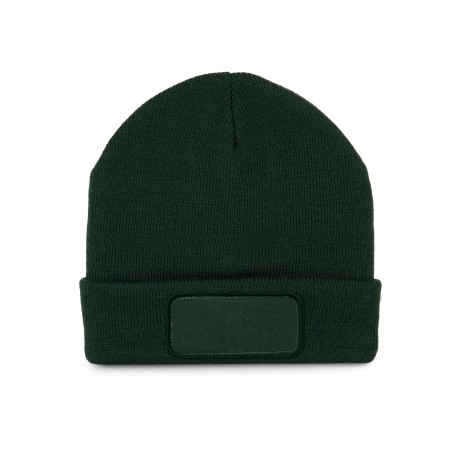 Beanie with patch and Thinsulate lining