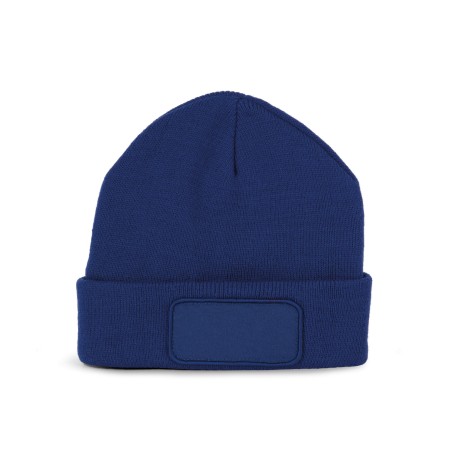 Beanie with patch and Thinsulate lining