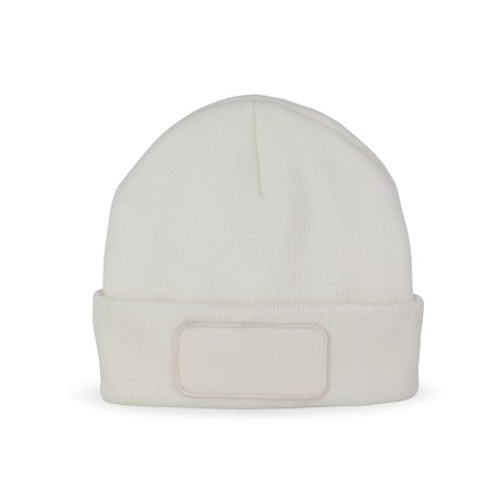 Beanie with patch and Thinsulate lining
