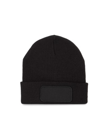 Gorro con parche 2