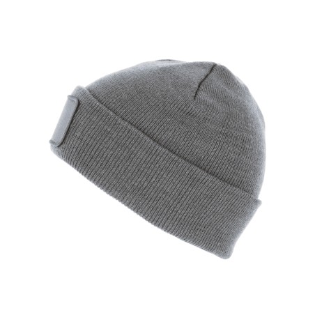 Beanie with patch