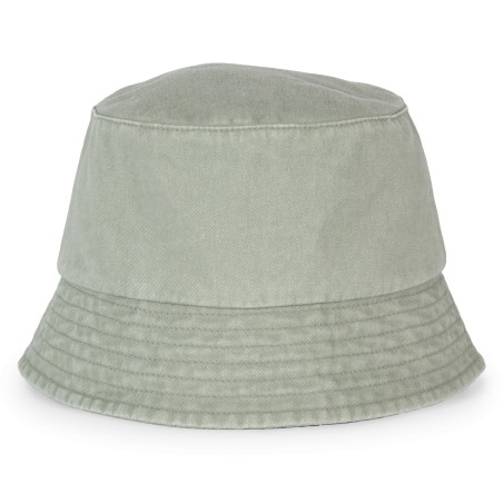 Eco-friendly unisex washed effect bucket hat